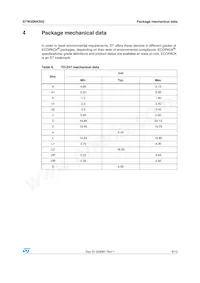 STW20NK50Z Datasheet Page 9