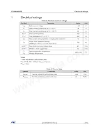 STW40N95K5 Datasheet Page 3