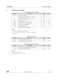 STW65N80K5 Datasheet Page 3