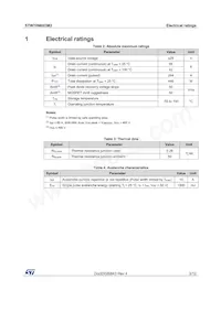 STW70N60DM2 Datasheet Page 3