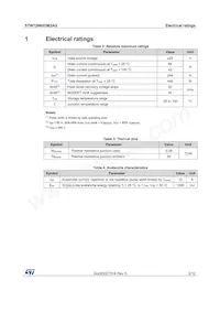 STW72N60DM2AG Datasheet Page 3