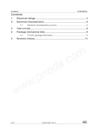 STW75NF30 Datasheet Page 2