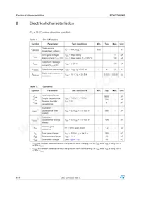 STW77N65M5 Datasheet Page 4