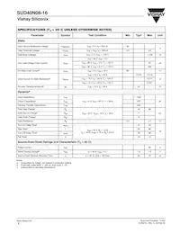 SUD40N08-16-E3 Datasheet Page 2