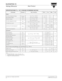 SUD50P04-15-E3 Datenblatt Seite 2