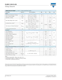 SUM110N10-09-E3 Datasheet Page 2