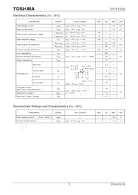 TPCF8304(TE85L Datasheet Page 3