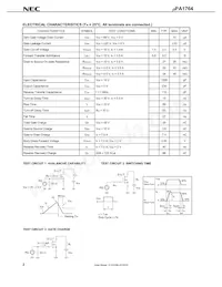 UPA1764G-E1-A數據表 頁面 4