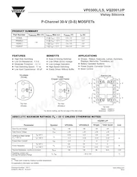 VQ2001P-2 Datasheet Cover