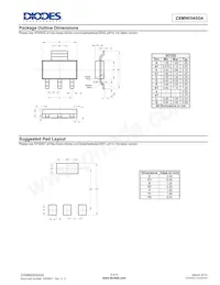 ZXMN0545G4TA Datasheet Page 5