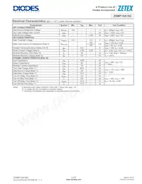 ZXMP10A18GTA Datasheet Page 4