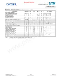 ZXMP3F37DN8TA Datasheet Page 4