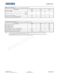 ZXMP6A13FQTA Datasheet Page 2
