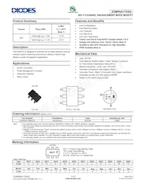ZXMP6A17E6QTA Datasheet Cover