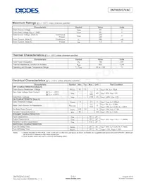 2N7002VAC-7 Datasheet Pagina 2