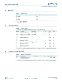 2PA1576R/ZLX Datasheet Page 2