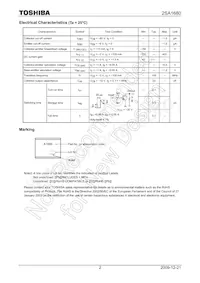 2SA1680 Datasheet Page 2