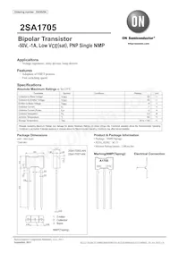 2SA1705T-AN Datasheet Cover