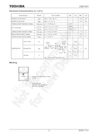 2SB1481(TOJS Datasheet Page 2