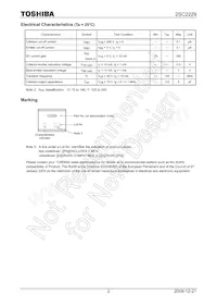 2SC2229-Y Datasheet Page 2