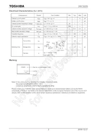 2SC3225 Datasheet Page 2