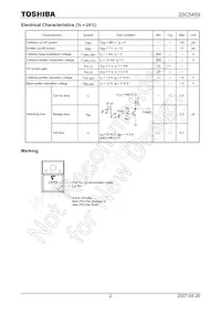 2SC5459(TOJS Datasheet Pagina 2