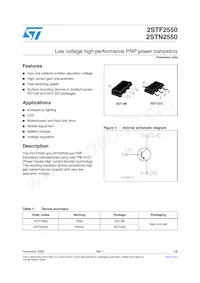 2STN2550 Datasheet Copertura