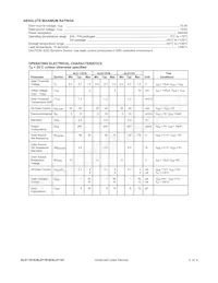 ALD1101APAL Datasheet Page 2