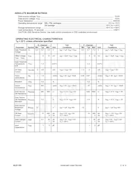 ALD1105SBL Datasheet Page 2