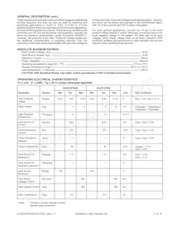 ALD310702APCL Datasheet Page 2