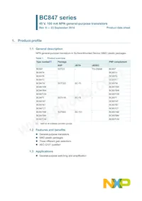BC547C Datasheet Page 2