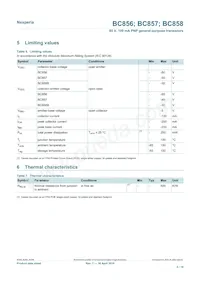 BC857C/DG/B3 Datasheet Page 4