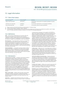 BC857C/DG/B3 Datasheet Page 12