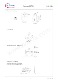 BCR 116S H6727 Datasheet Page 9
