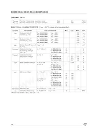 BD434 Datasheet Page 2