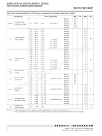 BDX34A-S Datasheet Pagina 2