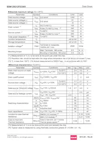BSM120D12P2C005 Datasheet Page 2