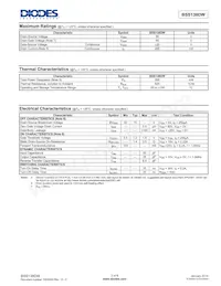 BSS138DW-7 Datasheet Page 2