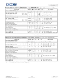 BSS8402DW-7 Datasheet Page 3