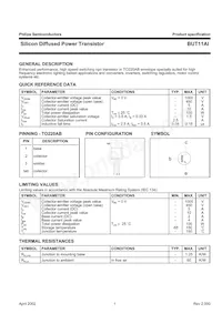 BUT11AI Datasheet Copertura