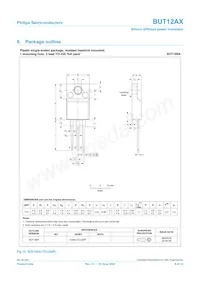 BUT12AX Datasheet Page 9