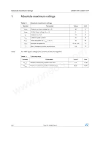 D44H11FP Datasheet Page 2