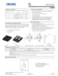 DMC1015UPD-13 Datasheet Cover