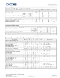 DMC1016UPD-13 Datasheet Pagina 2