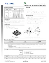 DMC1029UFDB-7 Datasheet Cover