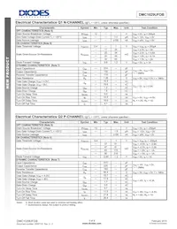 DMC1029UFDB-7 Datasheet Page 3