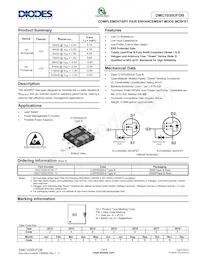 DMC1030UFDB-7 Datasheet Cover