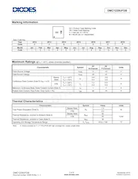 DMC1229UFDB-13 Datasheet Pagina 2