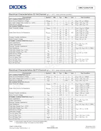 DMC1229UFDB-13 Datasheet Page 3