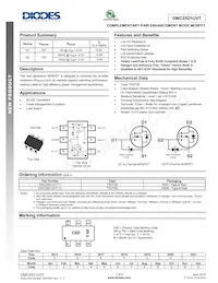DMC25D1UVT-7 Datasheet Cover
